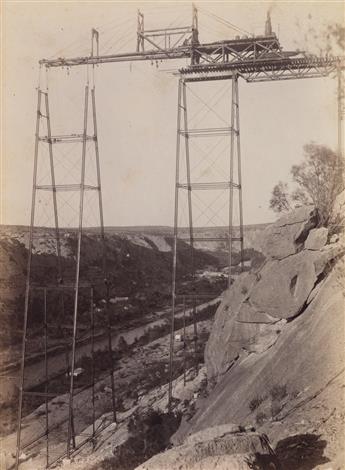 (TEXAS) An album entitled Pecos Viaduct on Line of the Southern Pacific Company in Texas. Designed, Constructed and Erected by the Phoe